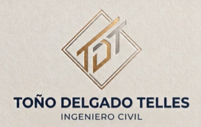 Logo de Toño Delgado Telles, ingeniero civil